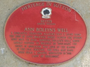 Anne Boleyns Well - Boleyn, Anne (id=3128)